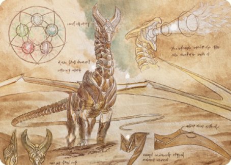 Ramos, Dragon Engine Art Card [The Brothers' War Art Series] 