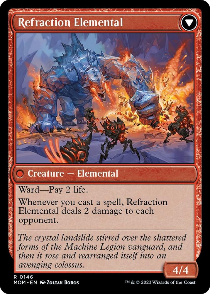 Invasion of Karsus // Refraction Elemental [March of the Machine] 