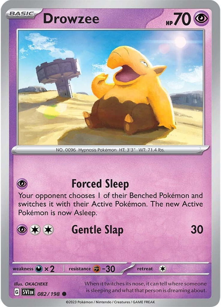 Drowzee (082/198) [Scarlet &amp; Violet: Base Set] 