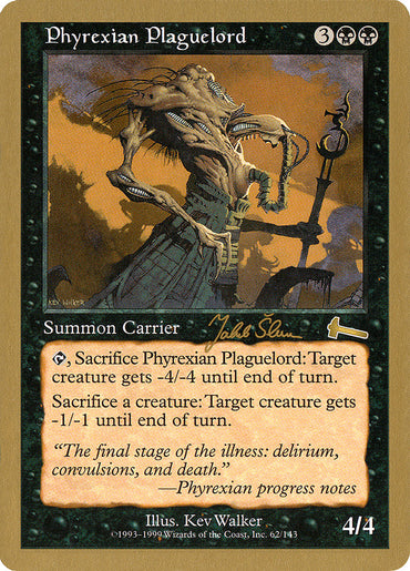 Phyrexian Plaguelord (Jakub Slemr) [World Championship Decks 1999] 