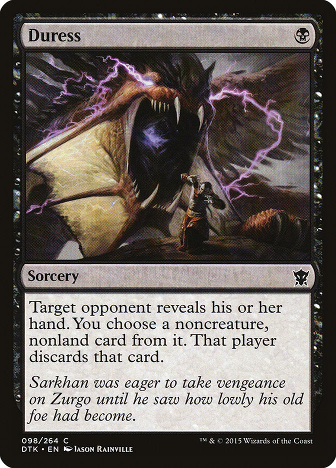 Duress [Dragons of Tarkir] 