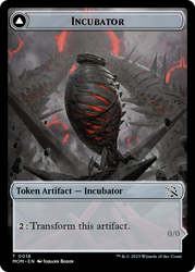 Incubator // Phyrexian (18) Double-Sided Token [March of the Machine Tokens] 