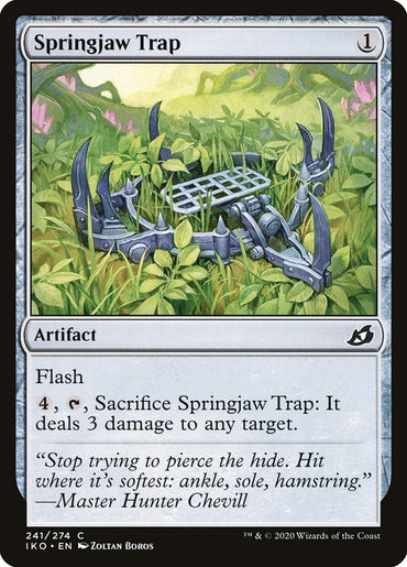 Springjaw Trap [Ikoria: Lair of Behemoths] 
