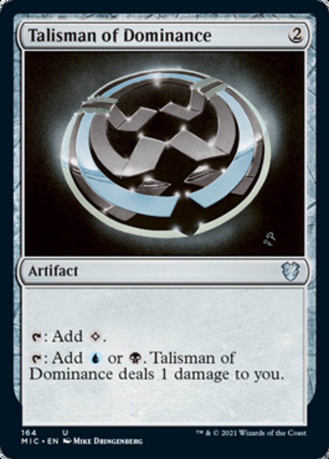 Talisman of Dominance [Innistrad: Midnight Hunt Commander] 
