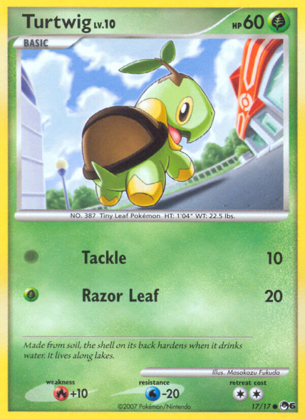 Turtwig (17/17) [POP Series 6] 