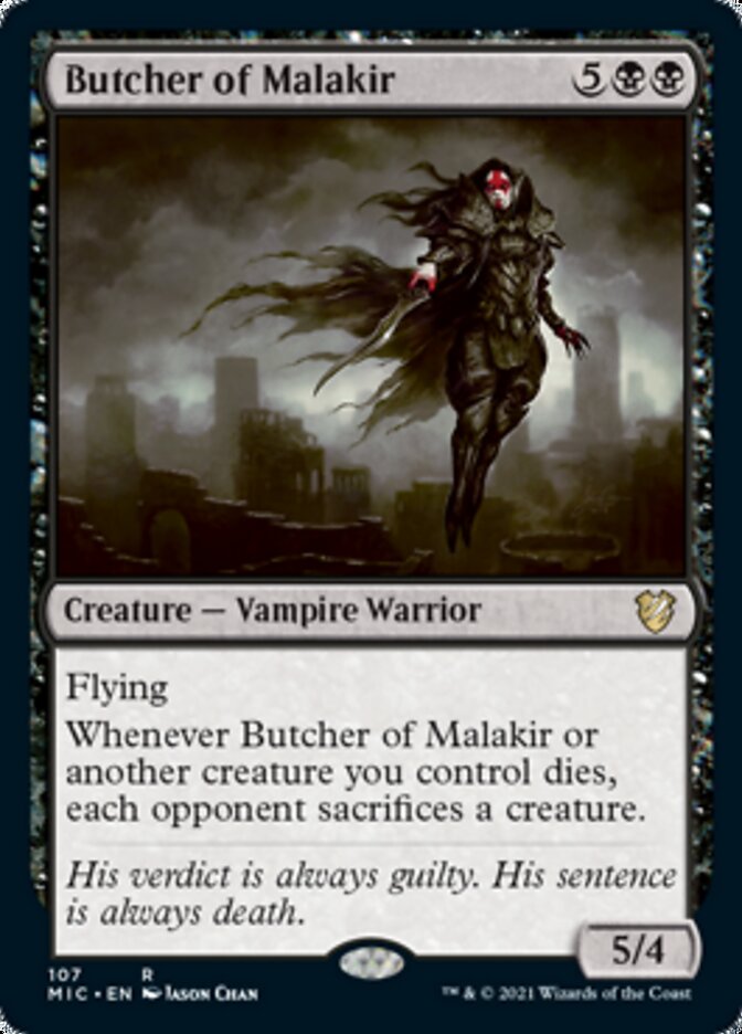 Butcher of Malakir [Innistrad: Midnight Hunt Commander] 