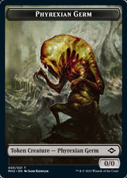Food (17) // Phyrexian Germ Double-Sided Token [Modern Horizons 2 Tokens] 