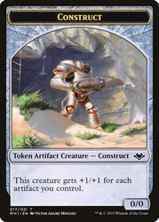 Shapeshifter (001) // Construct (017) Double-Sided Token [Modern Horizons Tokens] 