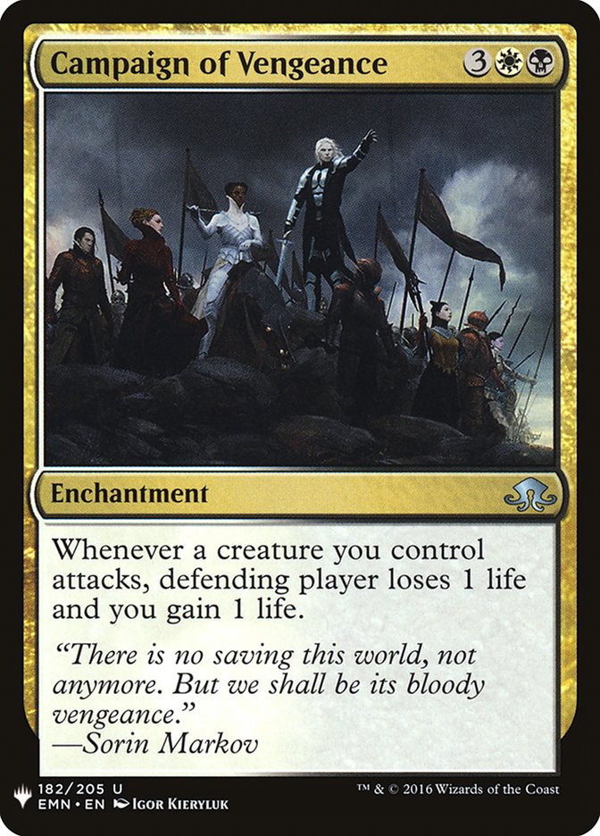 Campaign of Vengeance [Mystery Booster] 