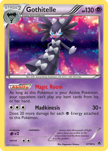 Gothitelle (47/98) [Black &amp; White: Emerging Powers] 