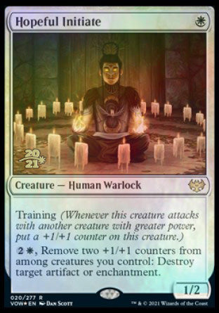 Hopeful Initiate [Innistrad: Crimson Vow Prerelease Promos] 