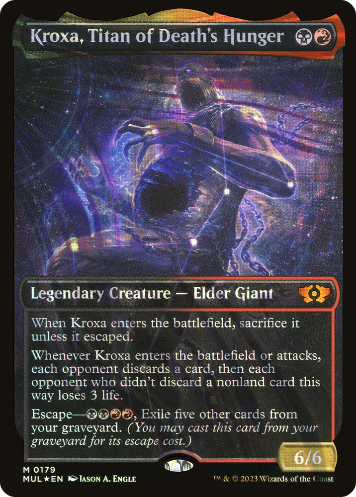 Kroxa, Titan of Death's Hunger (Halo Foil) [Multiverse Legends] 