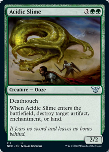 Acidic Slime [Kamigawa: Neon Dynasty Commander] 
