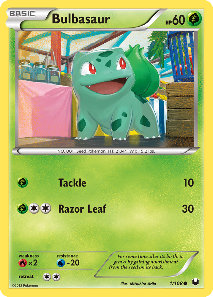 Bulbasaur (1/108) [Black &amp; White: Dark Explorers] 