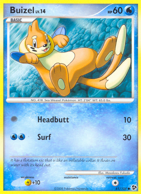 Buizel (61/106) [Diamond &amp; Pearl: Great Encounters] 