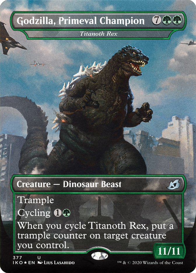 Titanoth Rex - Godzilla, Primeval Champion (Godzilla Series) [Ikoria: Lair of Behemoths] 