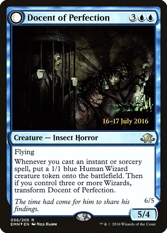 Docent of Perfection // Final Iteration [Eldritch Moon Prerelease Promos] 