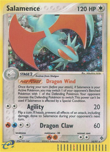 Salamence (10/97) [EX: Dragon] 