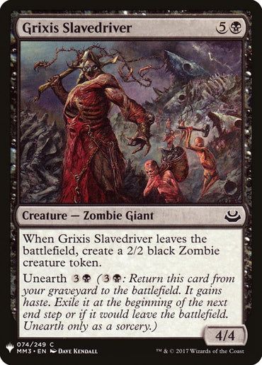 Grixis Slavedriver [Mystery Booster] 