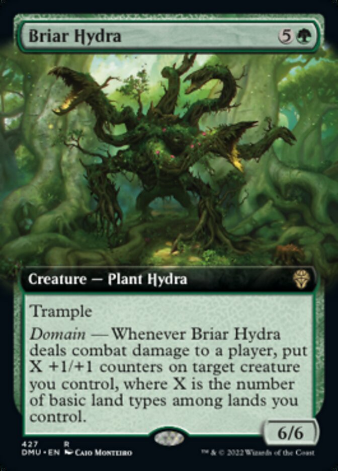 Briar Hydra (Extended Art) [Dominaria United] 