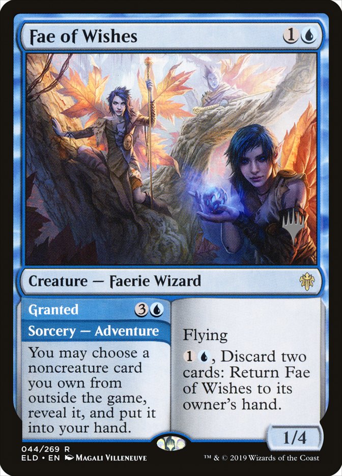 Fae of Wishes // Granted (Promo Pack) [Throne of Eldraine Promos] 