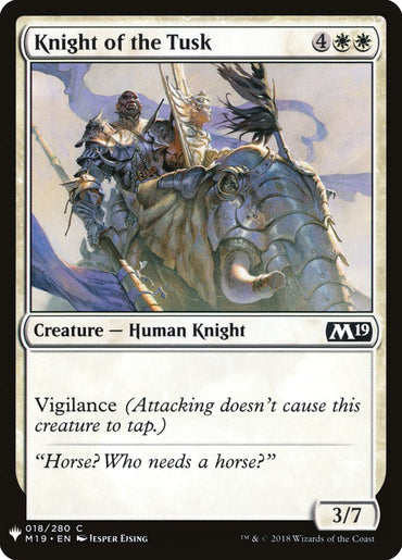 Knight of the Tusk [Mystery Booster] 