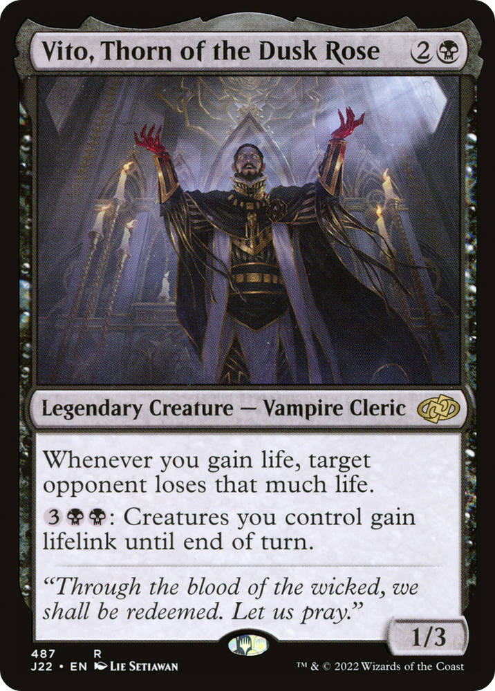 Vito, Thorn of the Dusk Rose [Jumpstart 2022] 