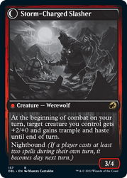 Reckless Stormseeker // Storm-Charged Slasher [Innistrad: Double Feature] 