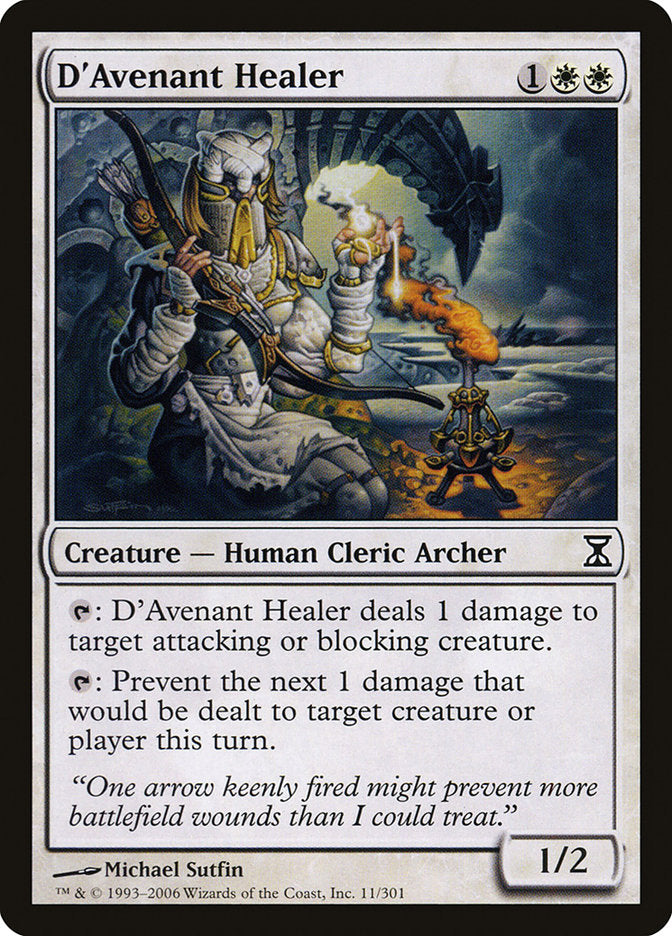 D'Avenant Healer [Time Spiral] 