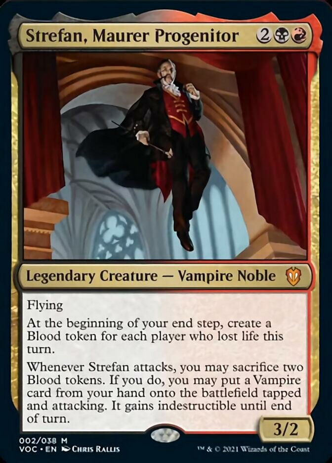 Strefan, Maurer Progenitor [Innistrad: Crimson Vow Commander] 