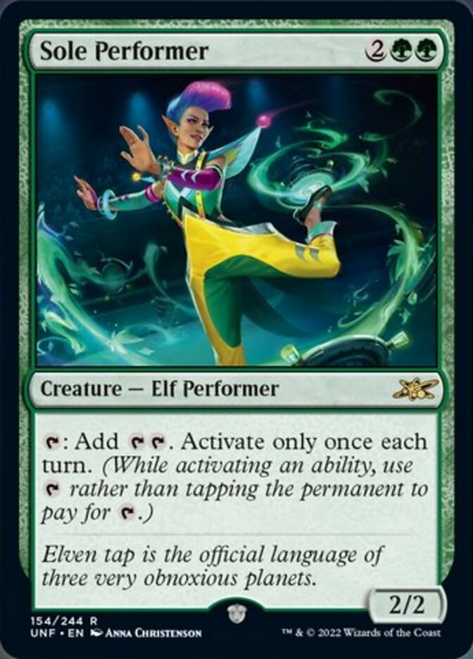 Sole Performer [Unfinity] 
