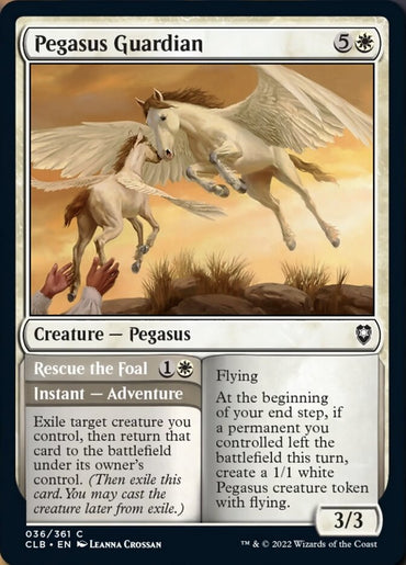 Pegasus Guardian // Rescue the Foal [Commander Legends: Battle for Baldur's Gate] 