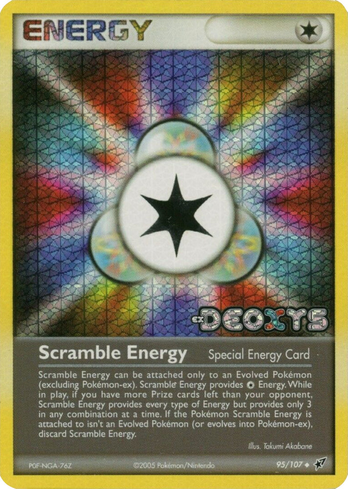 Scramble Energy (95/107) (Stamped) [EX: Deoxys] 