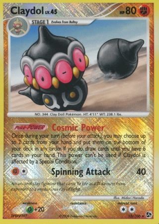 Claydol (15/106) (League Promo) [Diamond &amp; Pearl: Great Encounters] 