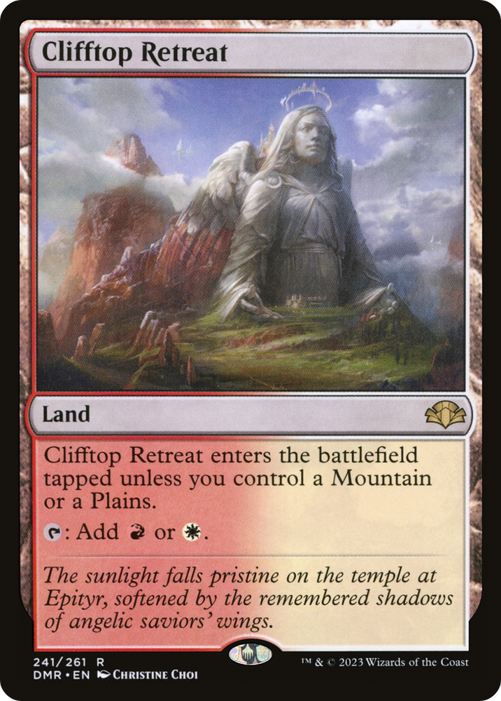 Clifftop Retreat [Dominaria Remastered] 