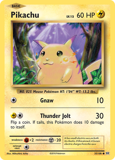 Pikachu (35/108) [XY: Evolutions] 