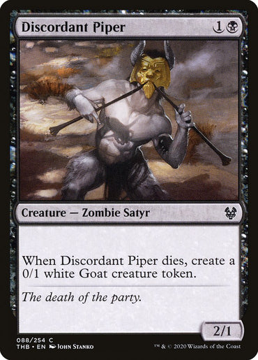 Discordant Piper [Theros Beyond Death] 