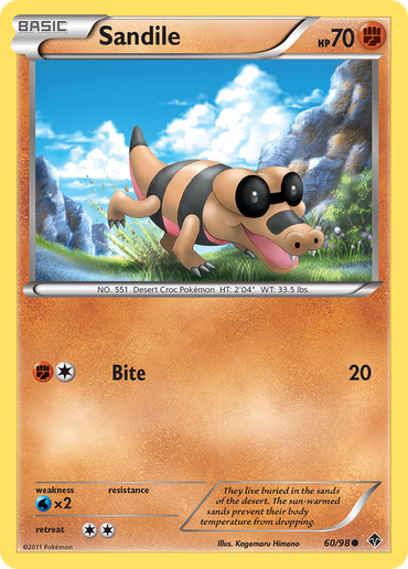 Sandile (60/98) [Black &amp; White: Emerging Powers] 