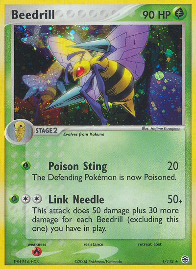 Beedrill (1/112) [EX: FireRed &amp; LeafGreen] 