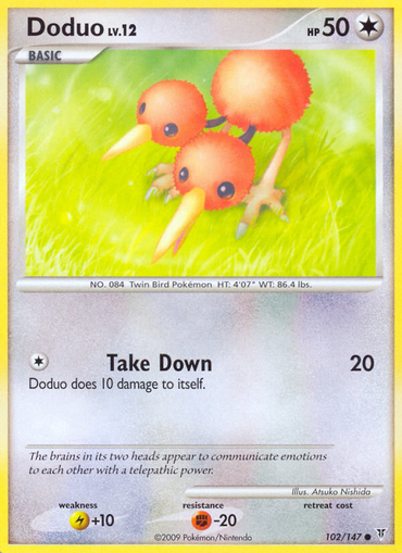 Doduo (102/147) [Platinum: Supreme Victors] 
