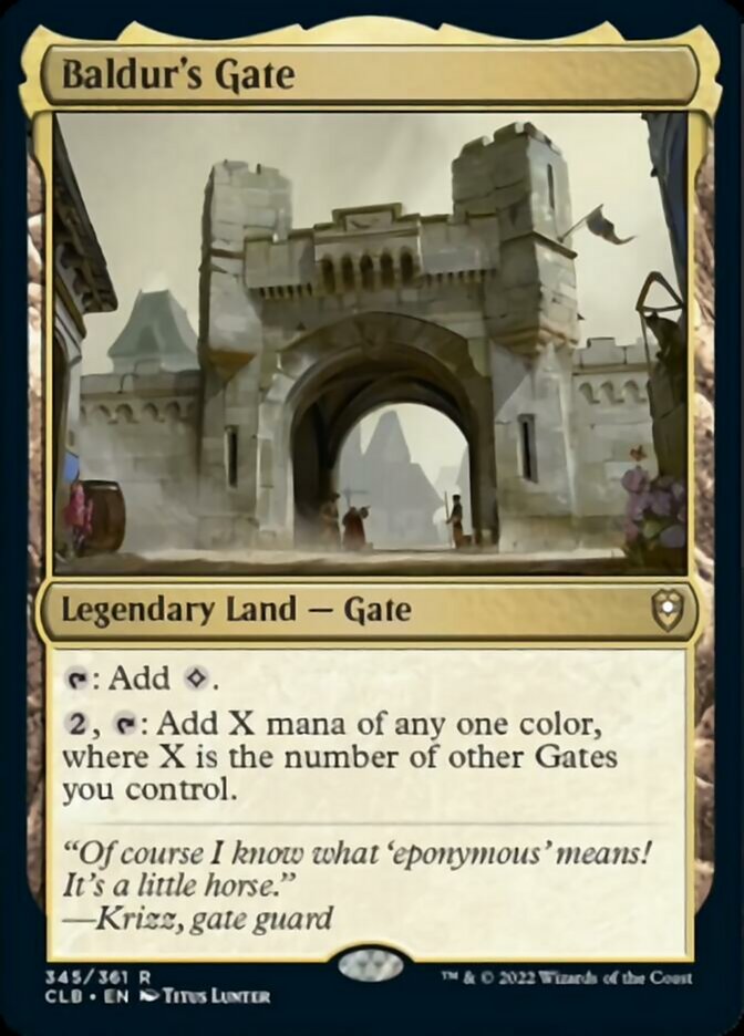 Baldur's Gate [Commander Legends: Battle for Baldur's Gate] 