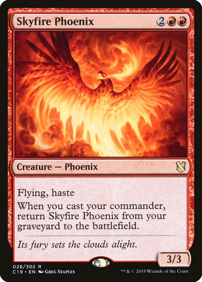 Skyfire Phoenix [Commander 2019] 