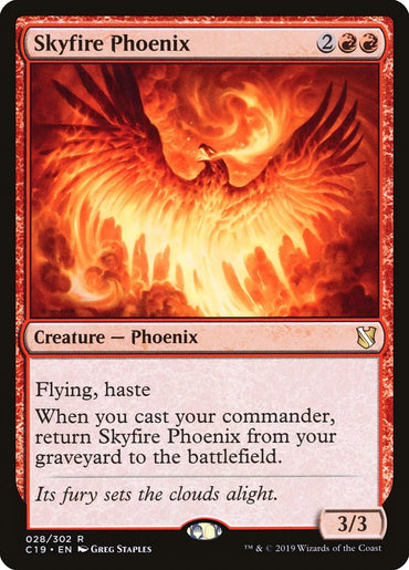 Skyfire Phoenix [Commander 2019] 