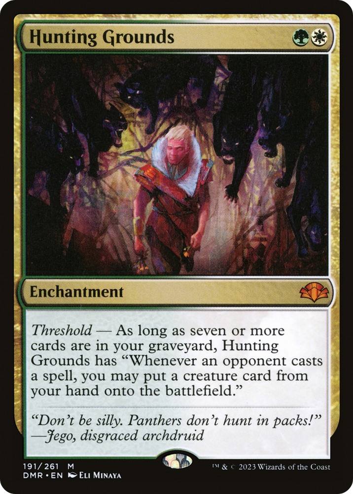 Hunting Grounds [Dominaria Remastered] 