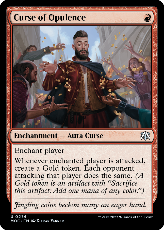 Curse of Opulence [March of the Machine Commander] 