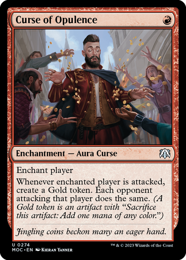 Curse of Opulence [March of the Machine Commander] 
