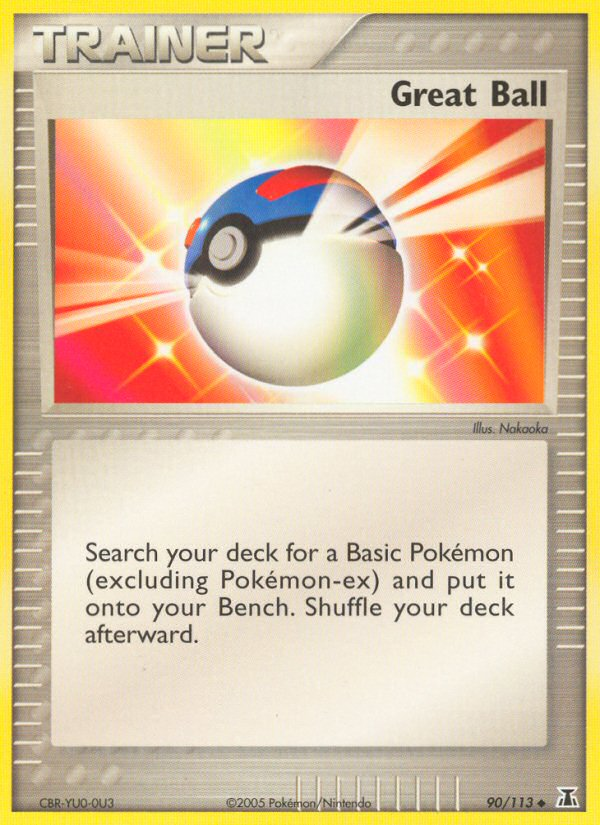 Great Ball (90/113) [EX: Delta Species] 