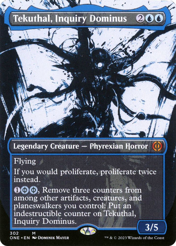 Tekuthal, Inquiry Dominus (Borderless Ichor) [Phyrexia: All Will Be One] 
