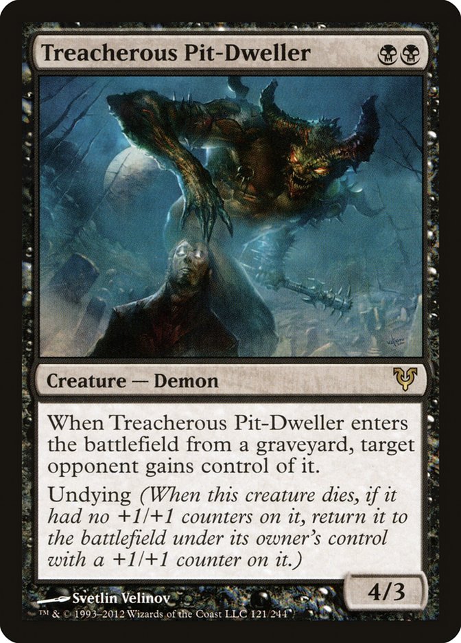 Treacherous Pit-Dweller [Avacyn Restored] 