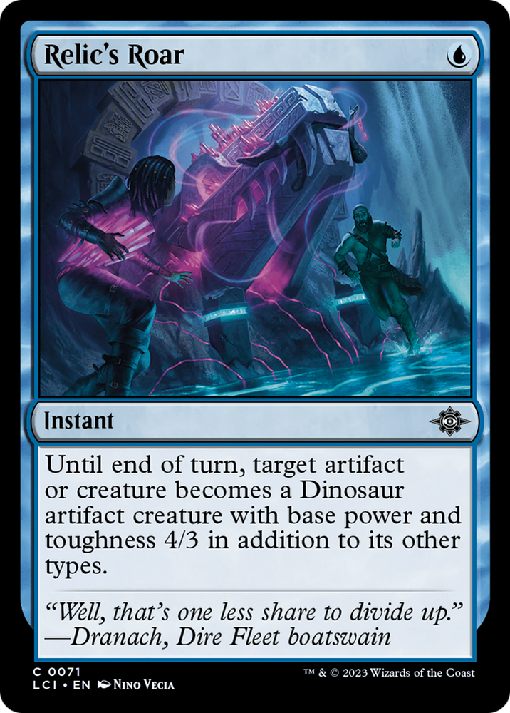 Relic's Roar [The Lost Caverns of Ixalan] 
